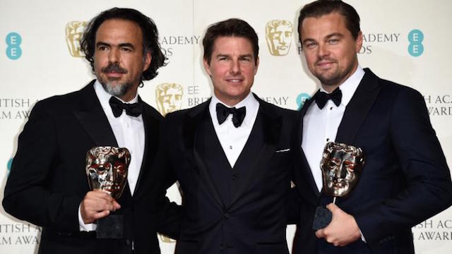 Алехандро Гонсалес Иньярриту, Том Круз, Леонардо ДиКаприо нар BAFTA шагнал гардуулах ёслол дээр
