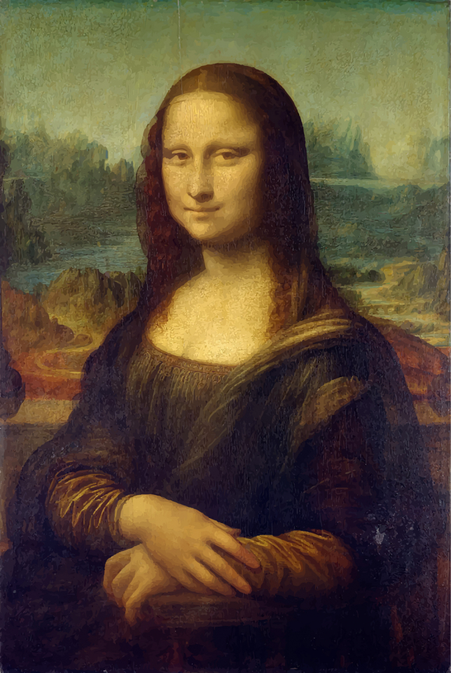 \"Mona Lisa\", 1503, Louvre Museum, Paris
