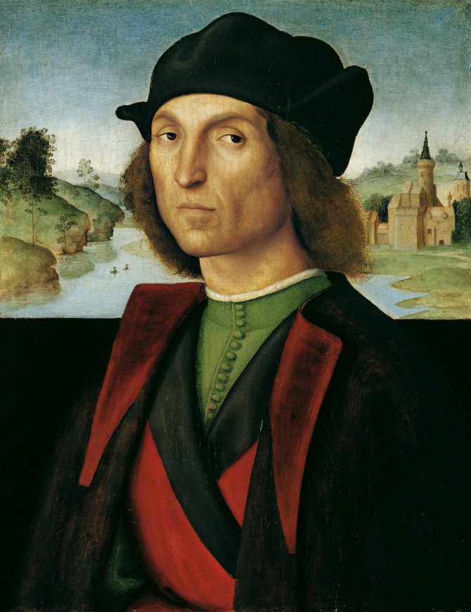 \"Portrait of a Young Man\", 1504, Raphael