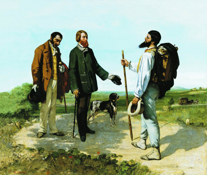 \"The Meeting\", 1854, Musée Fabre, Montpellier