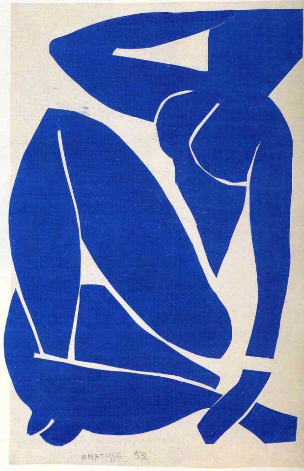 \"Blue Nude III\", 1952, Pompidou Centre, Paris