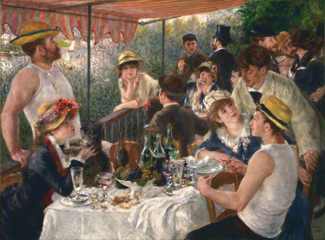 \"The Luncheon of the Boating Party\", 1880 - 1881, Philips Collection, Washington, US