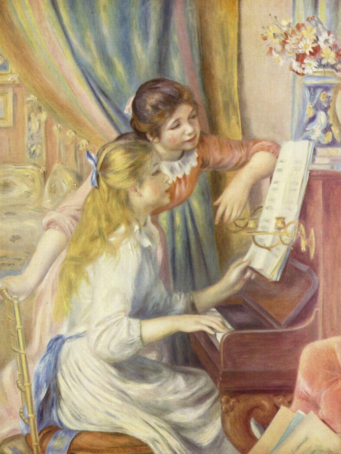 \"Girls at the Piano\", 1892, Musée d'Orsay, Paris