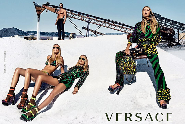 Жижи Хадидын оролцсон Versace-гийн шинэ сурталчилгаа (фото 2)