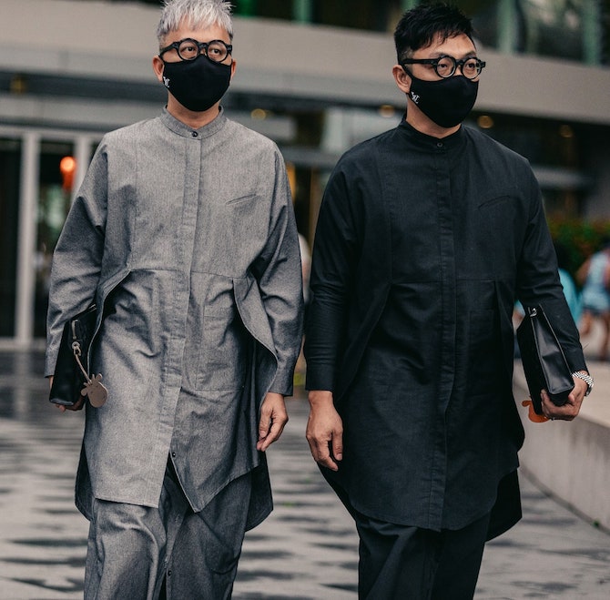 Louis Vuitton Сингапурт: Загварын шоунд уригдан ирсэн зочдын street style төрхүүд (фото 18)