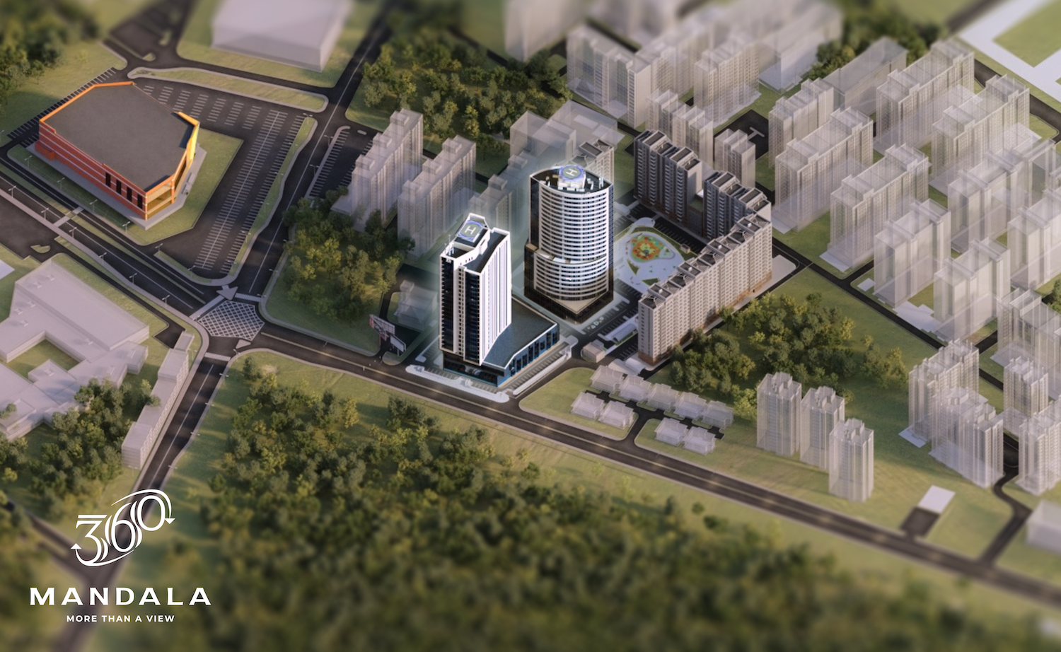 Их хотод өнгө нэмсэн үнэ цэнэтэй төсөл "360 Mandala Residential Tower" (фото 3)