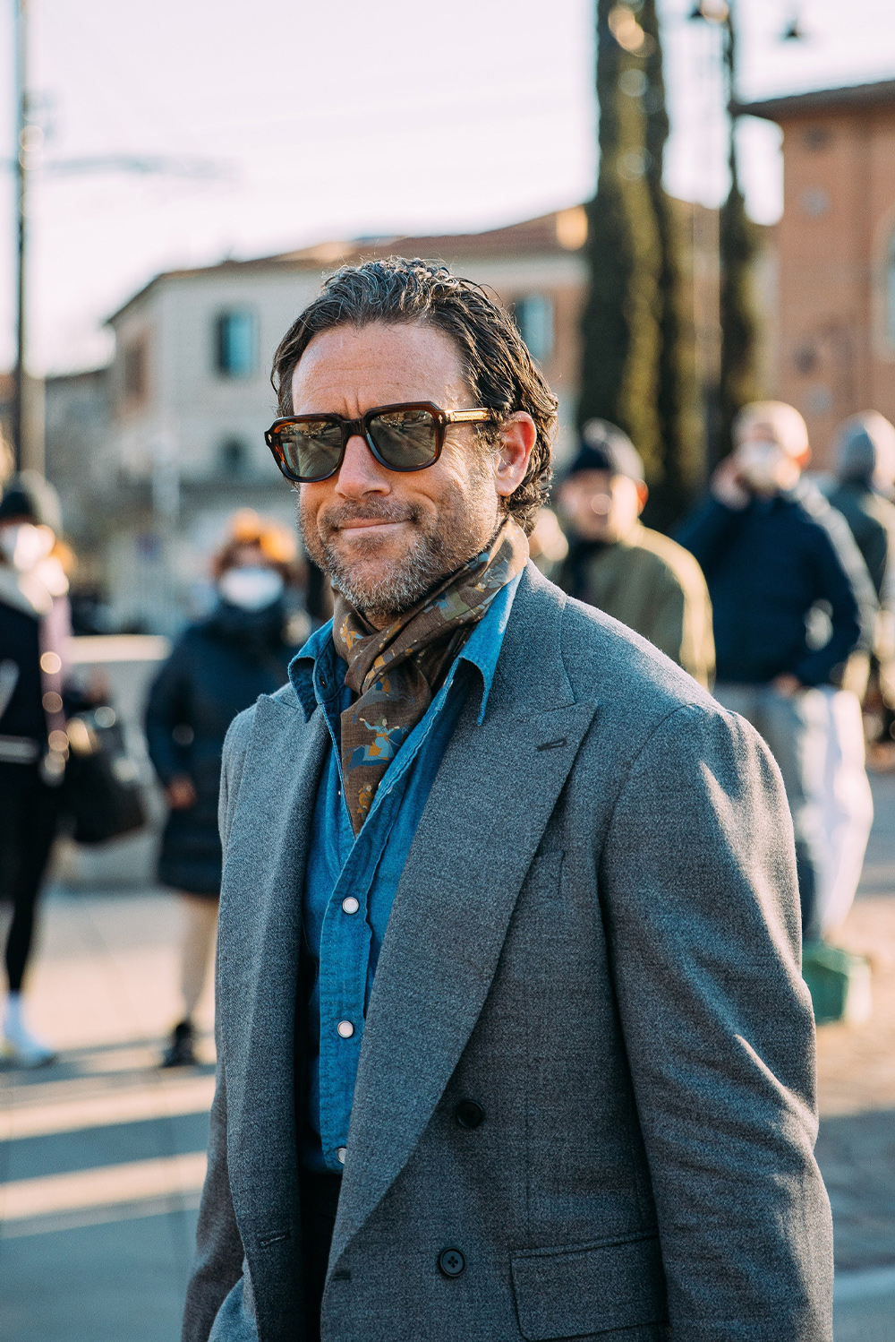 Pitti Uomo үзэсгэлэн дээрх Итали эрчүүдийн street style төрхүүд (фото 5)