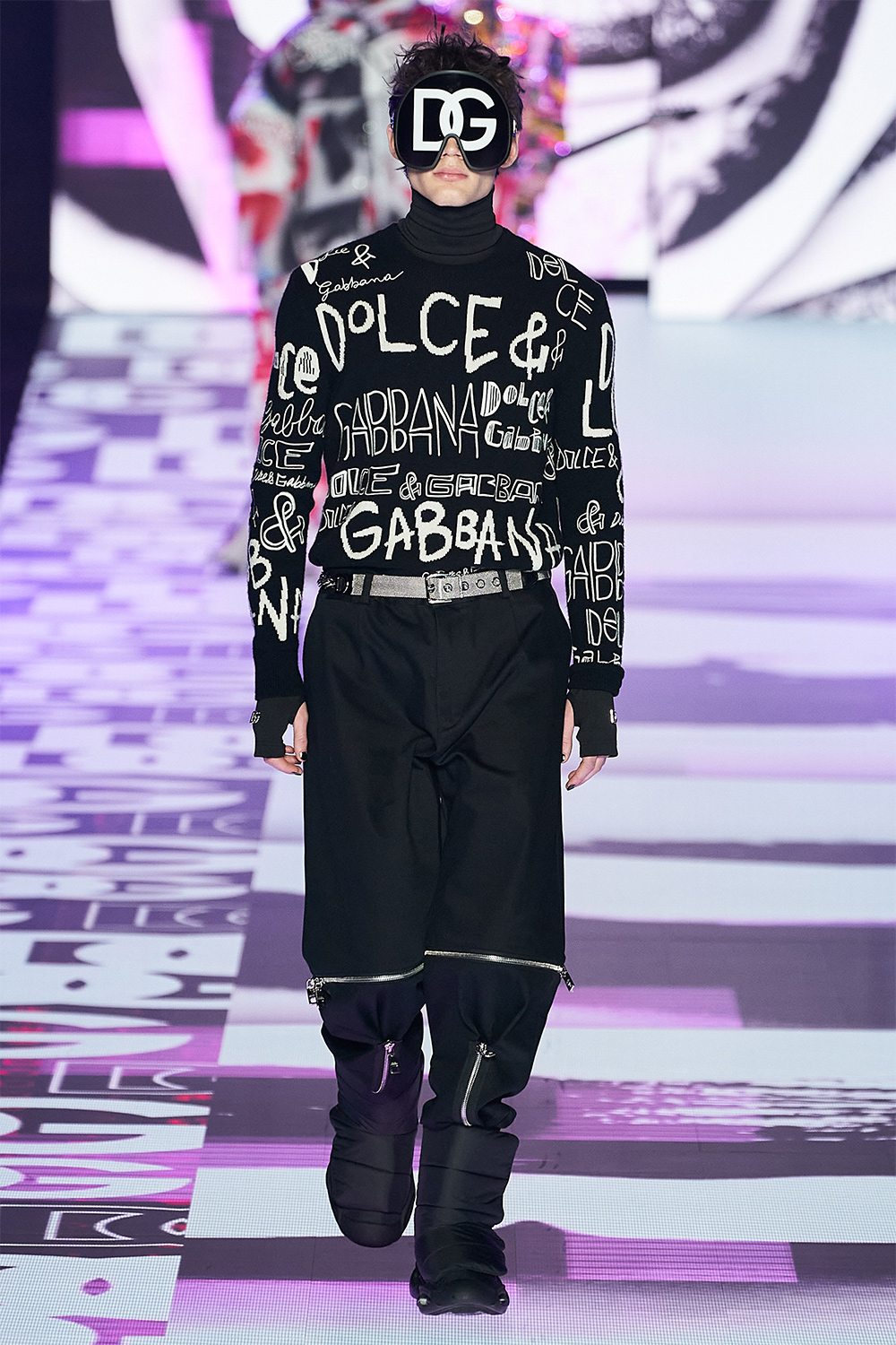 Гламур болон рок хэв маяг нэг дор: Dolce & Gabbana брэндийн намар-өвөл 2022 цуглуулга (фото 60)