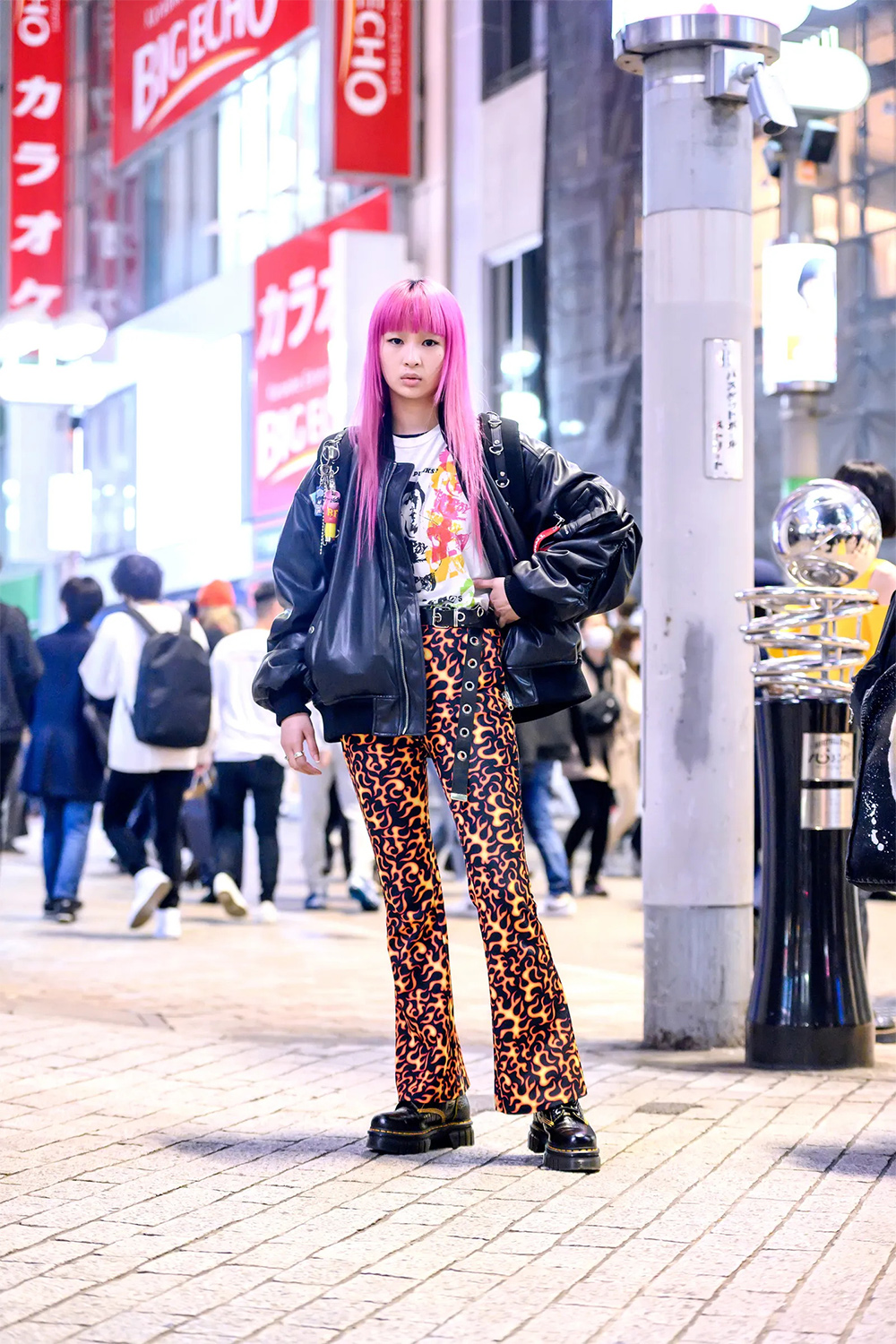 Токиогийн загварын долоо хоног дээрх street style: Тэс ондоо гоо зүй (фото 23)