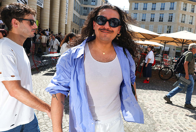 Парисын эрэгтэй загварын долоо хоног дээрх шилдэг street style төрхүүд (фото 86)