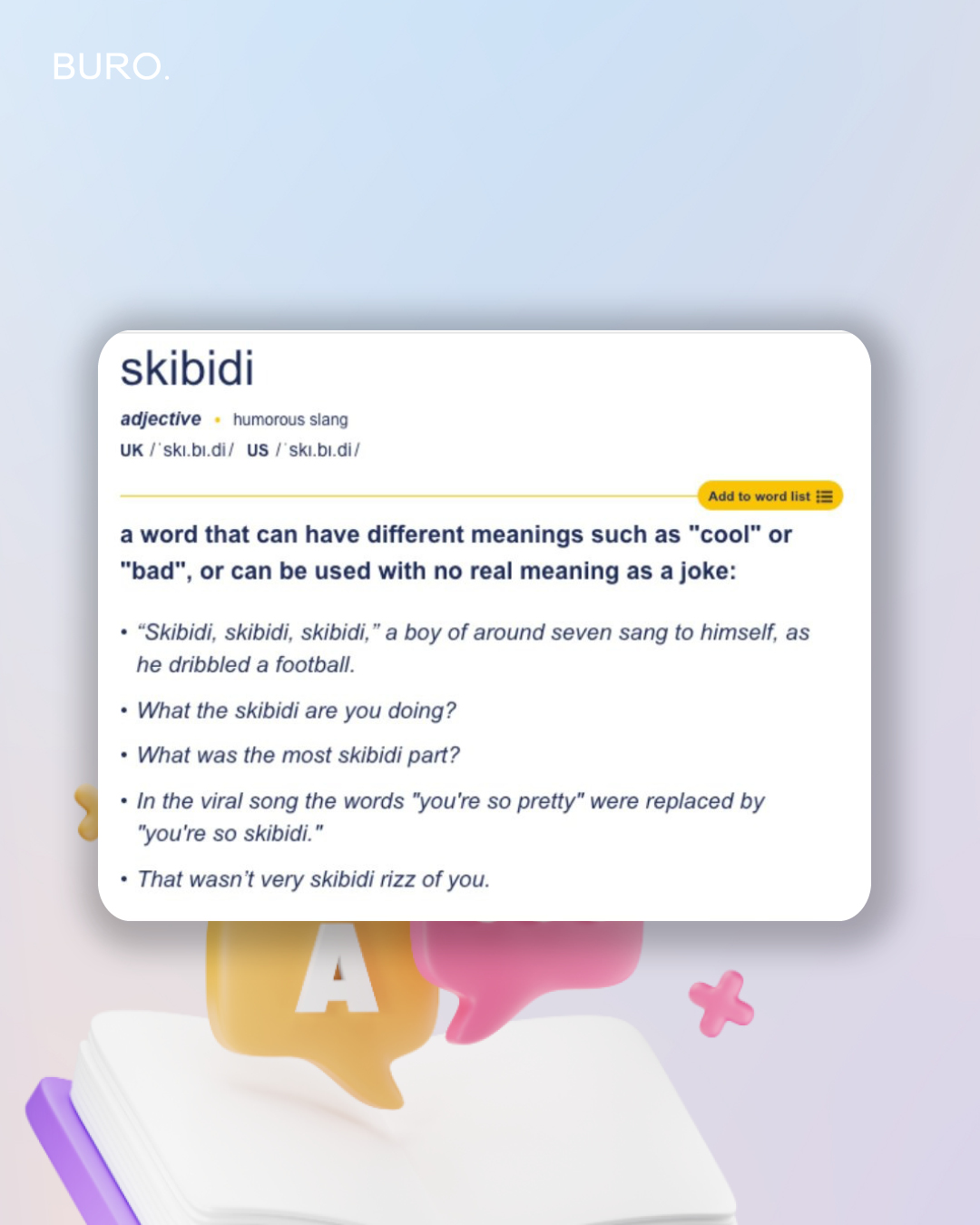 Skibidi, Delulu зэрэг Gen Z, Alpha үеийн шинэ үгс Cambridge толь бичигт албан ёсоор нэмэгджээ (фото 1)