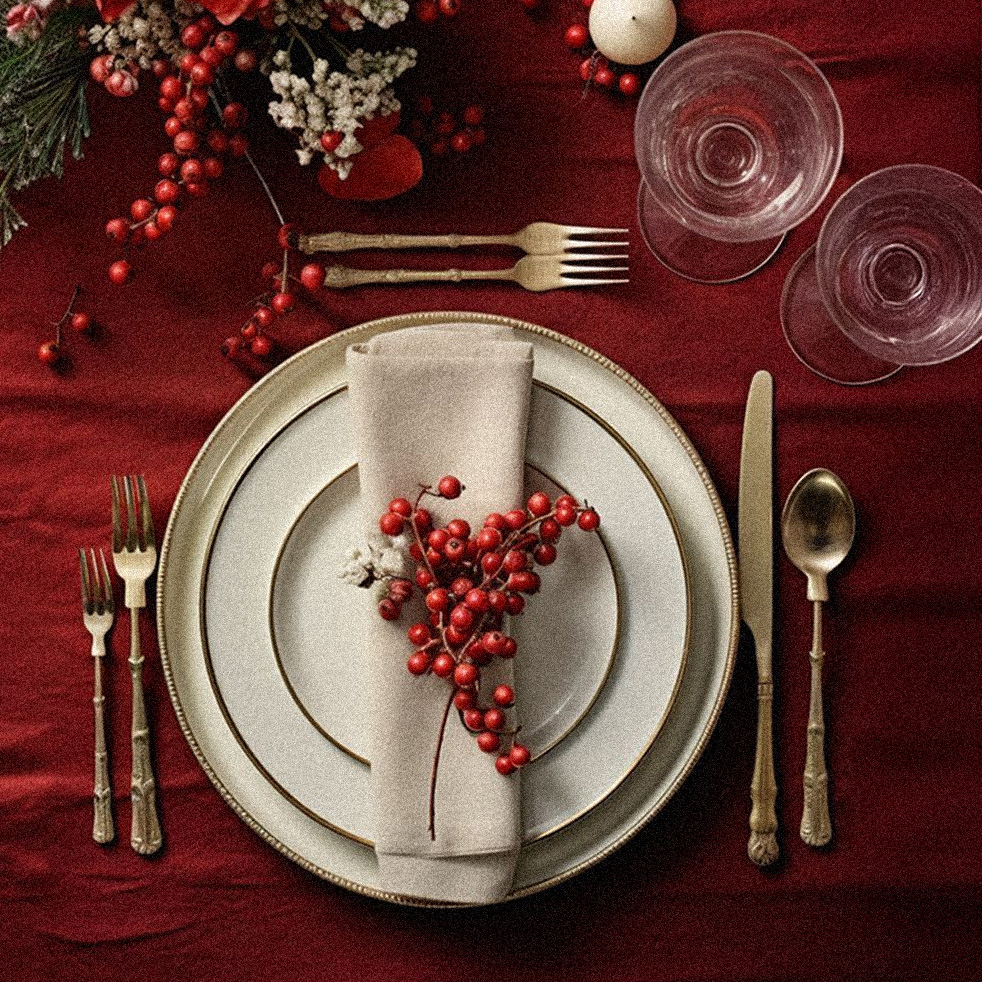 Шинэ жилийн баярын ширээгээ улаан өнгөөр чимэглээрэй