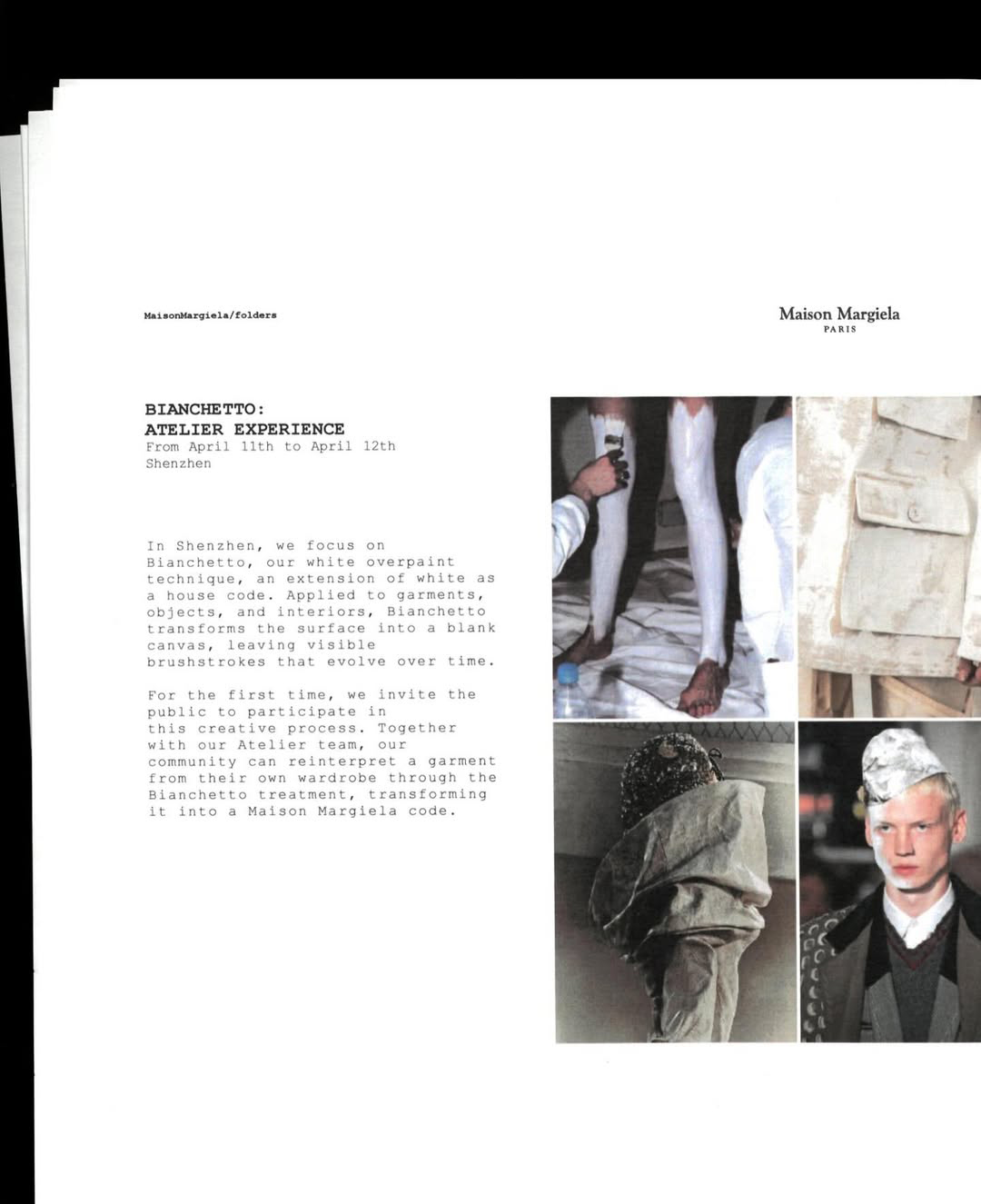 Maison Margiela брэнд үзэсгэлэнгийн товоо зарлалаа (фото 7)