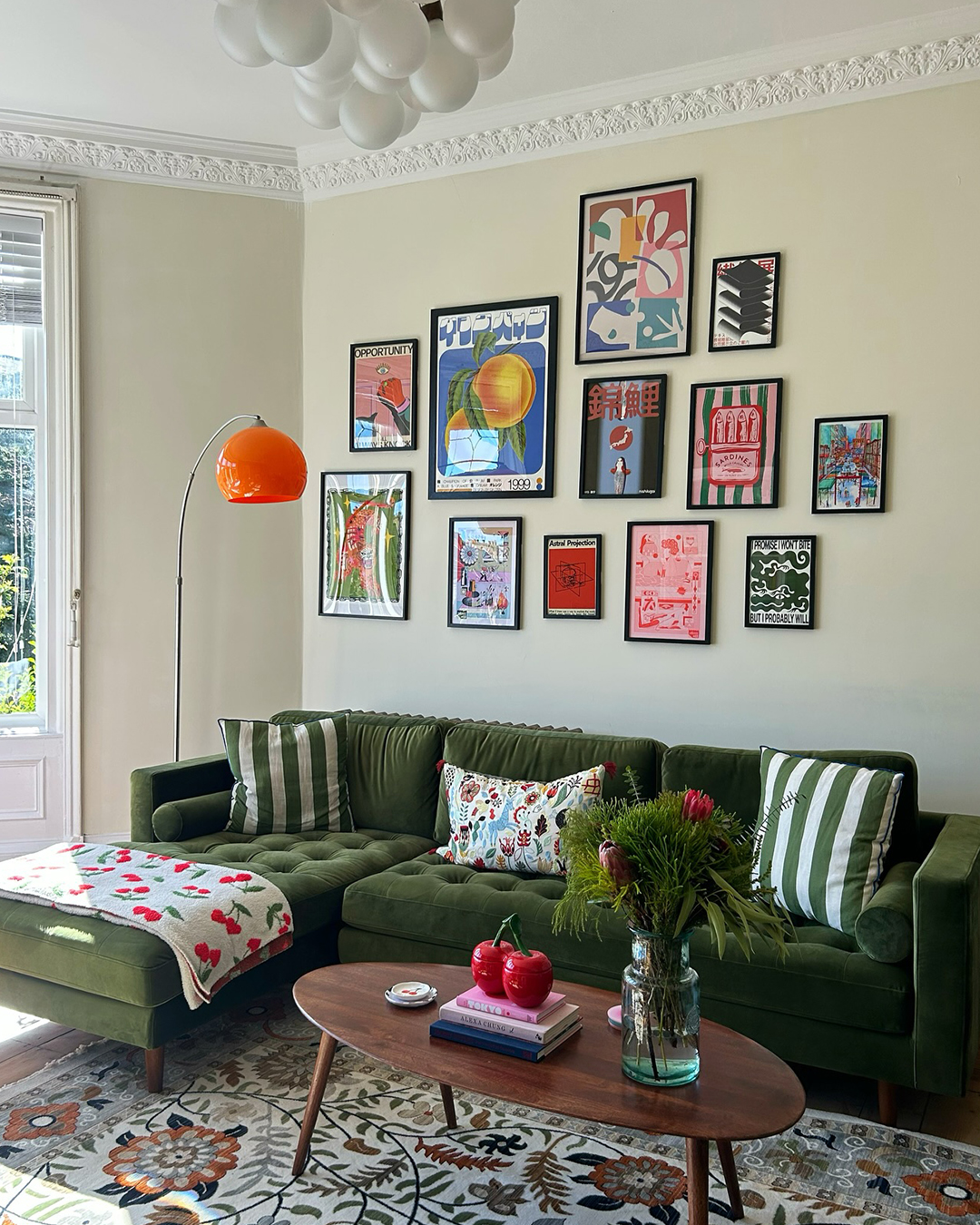 Интерьерийн шийдэл: Тод өнгийн буйдан (фото 5)