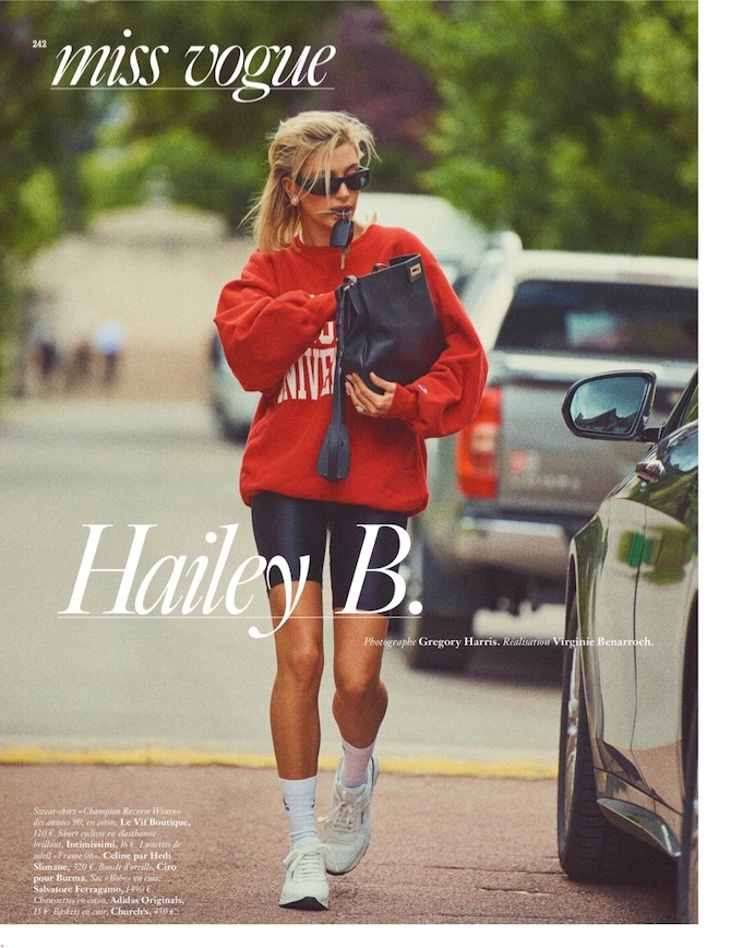Хейли Бибер Vogue сэтгүүлд зориулан Диана гүнжийн дүрд хувирлаа (фото 6)