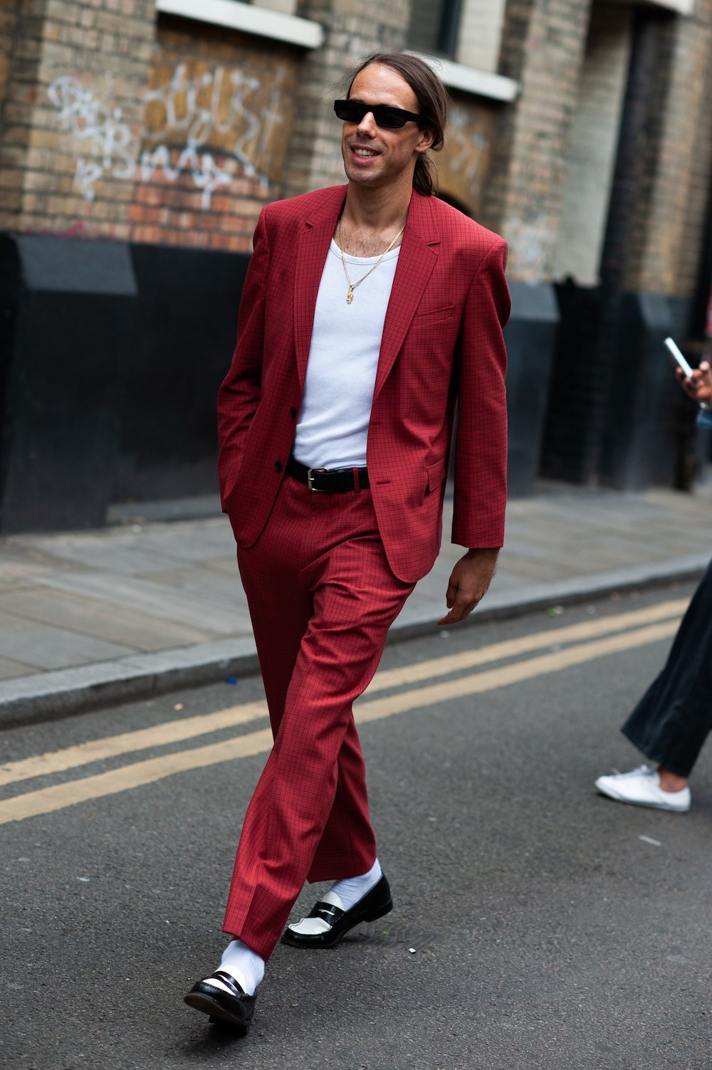Street style: Лондонгийн эрэгтэй загварын долоо хоног, хавар-зун 2020 (фото 16)