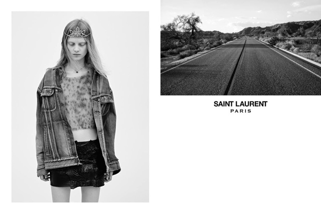 Saint Laurent, хавар-зун 2016 сурталчилгаа (фото 3)