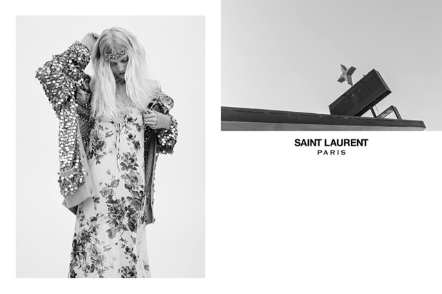 Saint Laurent, хавар-зун 2016 сурталчилгаа (фото 1)