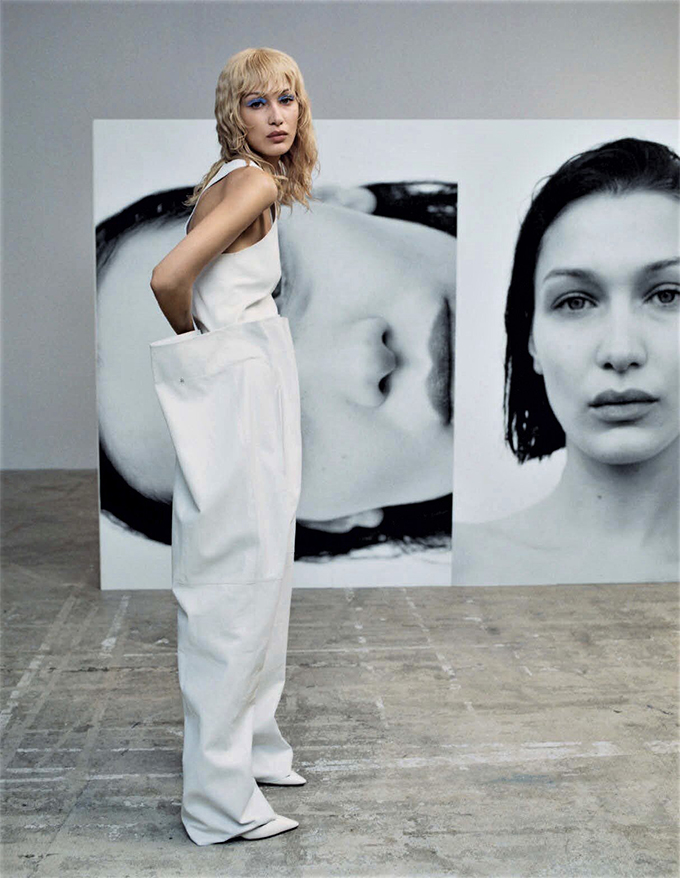 Будаггүй Белла Хадид Vogue Italia сэтгүүлийн зураг авалтад (фото 4)