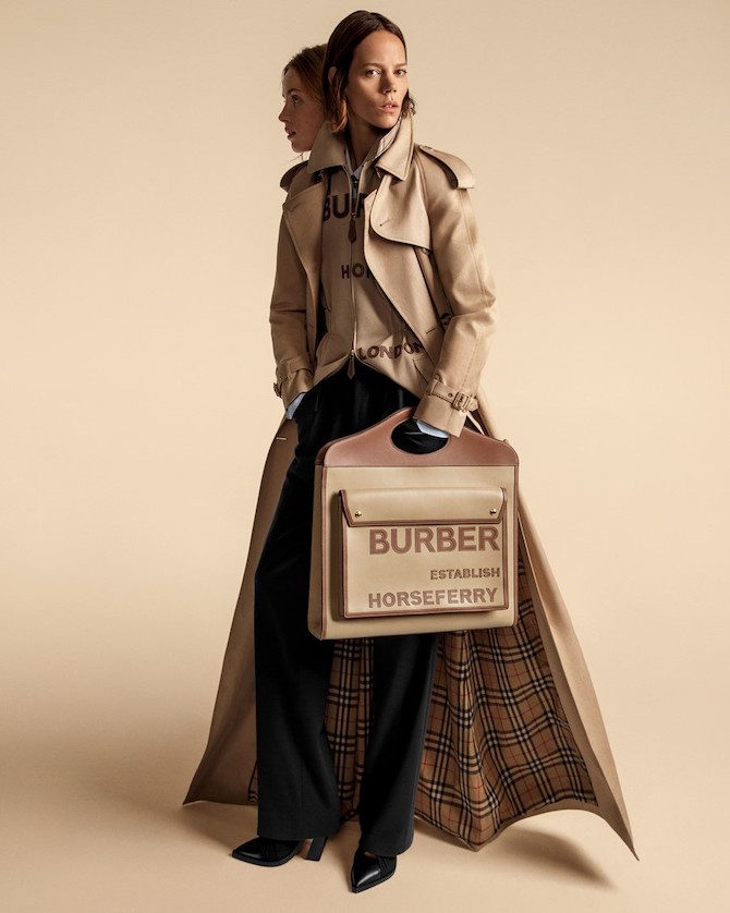 Кендалл Женнер, Жижи ба Белла Хадид нар Burberry брэндийн шинэ сурталчилгаанд (фото 4)