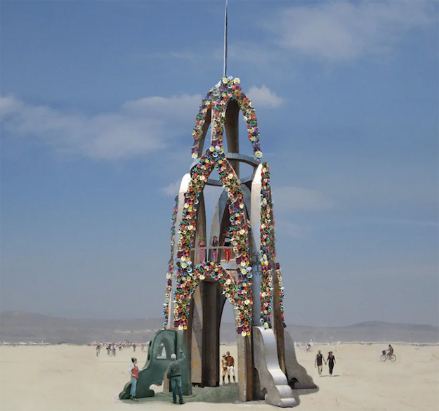 Burning Man 2017 наадам дээрх гайхалтай урлагийн бүтээл ба инсталляцууд (фото 6)