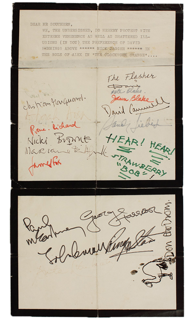 The Beatles хамтлагийн бичсэн хүсэлт дуудлага худалдаанд тавигдлаа (фото 1)