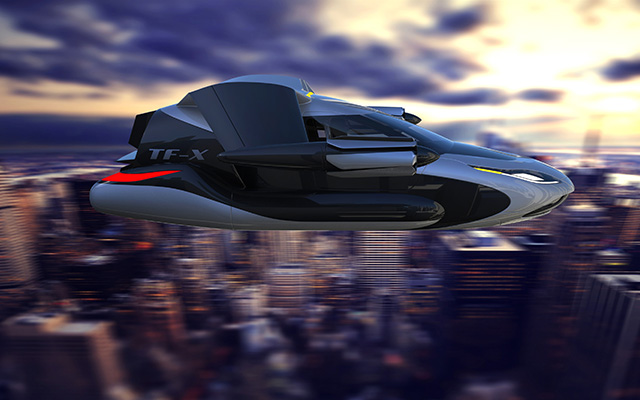 Ирээдүй рүү: Нисдэг машины концепци гарлаа (фото 3)
