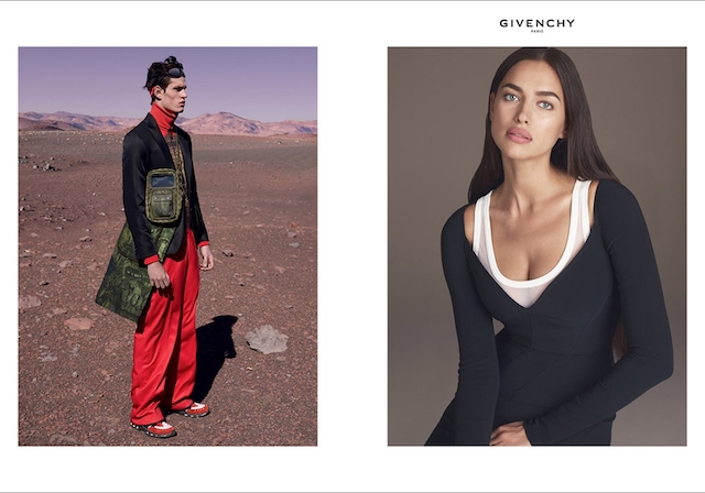 Ангараг гарагийн аялал: Ирина Шейк Givenchy-гийн сурталчилгаанд (фото 1)