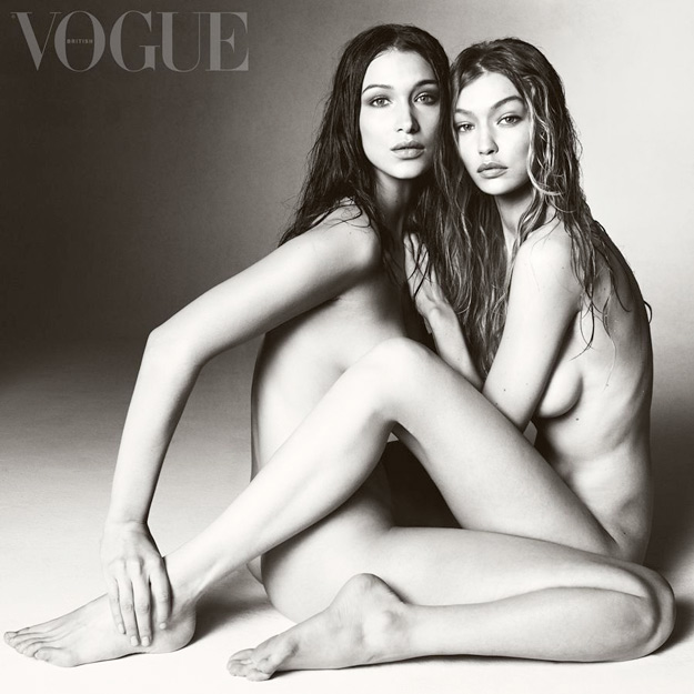 Жижи ба Белла Хадид нар анх удаагаа Vogue сэтгүүлийн нүүр дээр хамт гарлаа (фото 1)