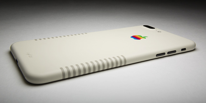 iPhone 7 Plus гар утсыг хуучны Macintosh компьютерын загварт хувиргалаа (фото 1)