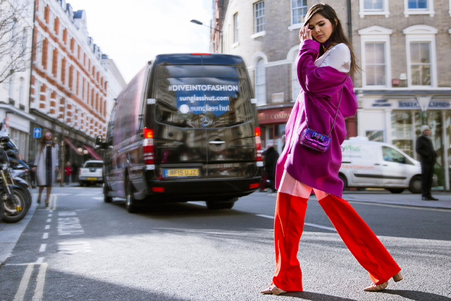 Лондонгийн загварын долоо хоног, намар-өвөл 2016: Street style. Нэгдүгээр хэсэг (фото 11)