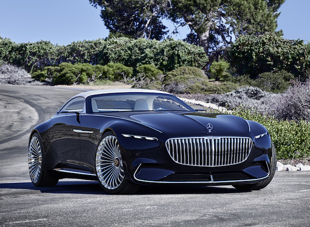 Засмал зам дээрх “дарвуулт онгоц”: Vision Mercedes-Maybach 6 Cabriolet (фото 1)