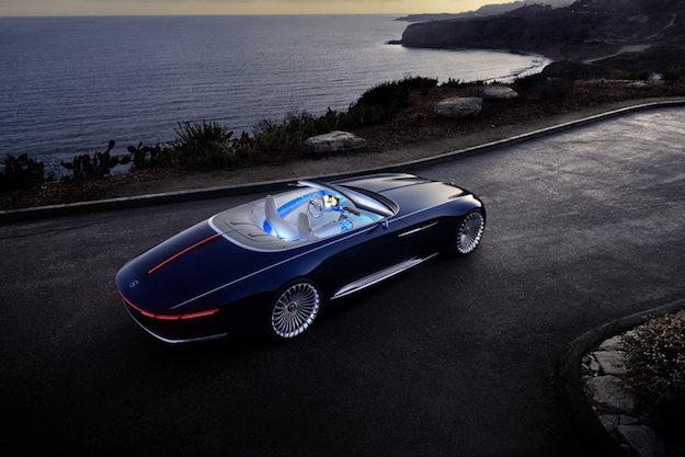 Засмал зам дээрх “дарвуулт онгоц”: Vision Mercedes-Maybach 6 Cabriolet (фото 8)