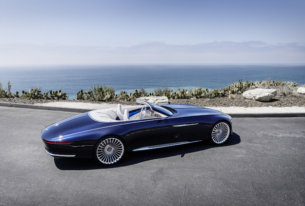 Засмал зам дээрх “дарвуулт онгоц”: Vision Mercedes-Maybach 6 Cabriolet (фото 4)