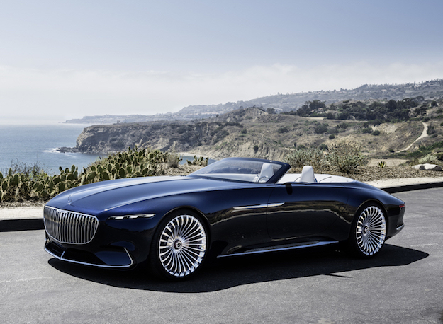 Засмал зам дээрх “дарвуулт онгоц”: Vision Mercedes-Maybach 6 Cabriolet (фото 2)