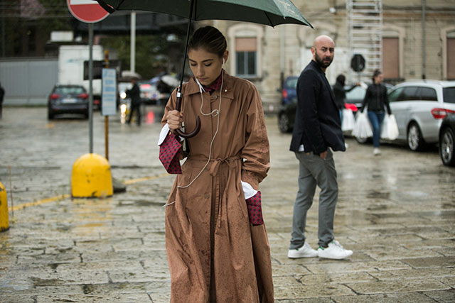 MFW, хавар-зун 2016: Street style. Нэгдүгээр хэсэг (фото 1)