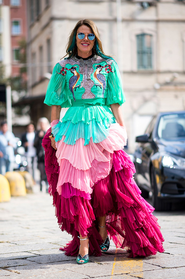 Миланы загварын долоо хоног, хавар-зун 2017: Street style. Нэгдүгээр хэсэг (фото 14)