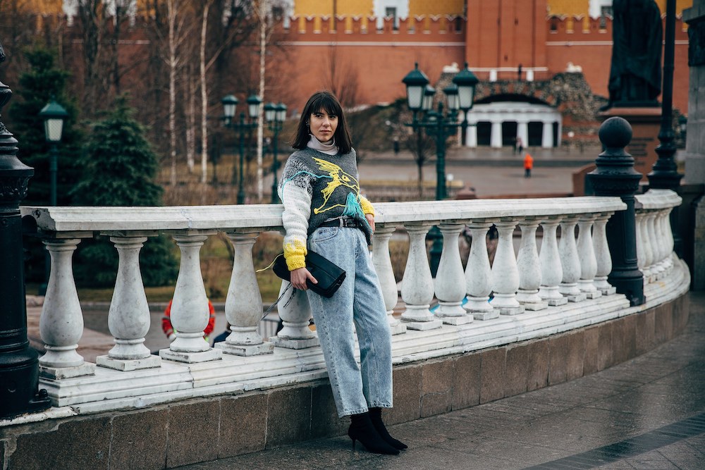 Street style: Москвагийн загварын долоо хоног дээрх шилдэг төрхүүд (фото 11)