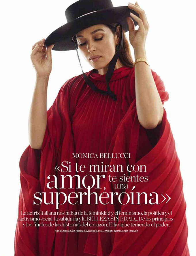 Бодлогоширсон Моника Беллуччи Испанийн Elle сэтгүүлийн зураг авалтад (фото 2)