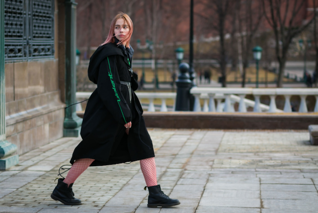 Москвагийн загварын долоо хоног дахь street style (фото 29)