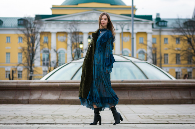 Москвагийн загварын долоо хоног дахь street style (фото 20)