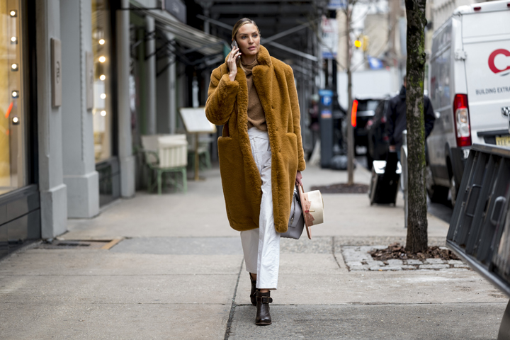 Төгс пальто ба куртка: Нью-Йоркийн гудамж дахь street style (фото 8)
