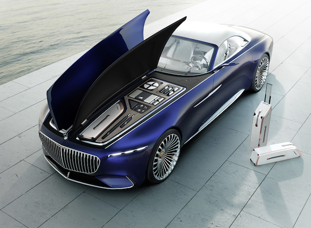 Засмал зам дээрх “дарвуулт онгоц”: Vision Mercedes-Maybach 6 Cabriolet (фото 6)