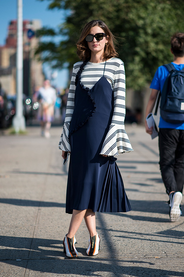 Нью-Йоркийн загварын долоо хоногийн зочид хэрхэн хувцасладаг вэ: Street Style. Тавдугаар хэсэг (фото 7)