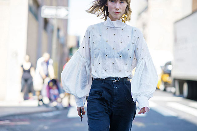 Нью-Йоркийн загварын долоо хоногийн зочид юу өмсдөг вэ: Street Style. Зургаадугаар хэсэг (фото 10)