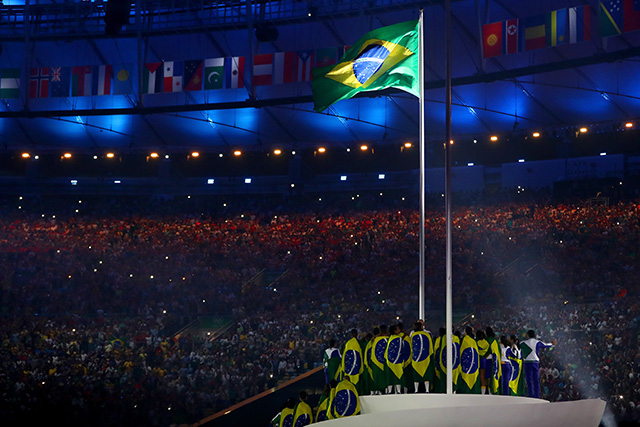 Олимпийн наадмын нээлтийн ажиллагааны зургууд (фото 6)