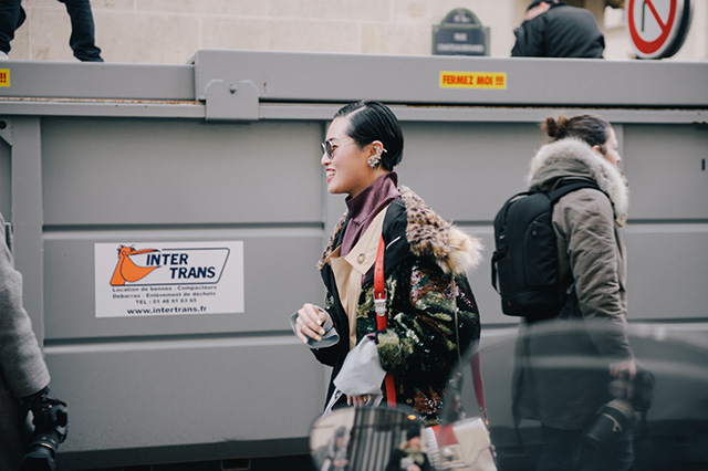 Парисын загварын долоо хоног, намар-өвөл 2016: Street style. Гуравдугаар хэсэг (фото 11)