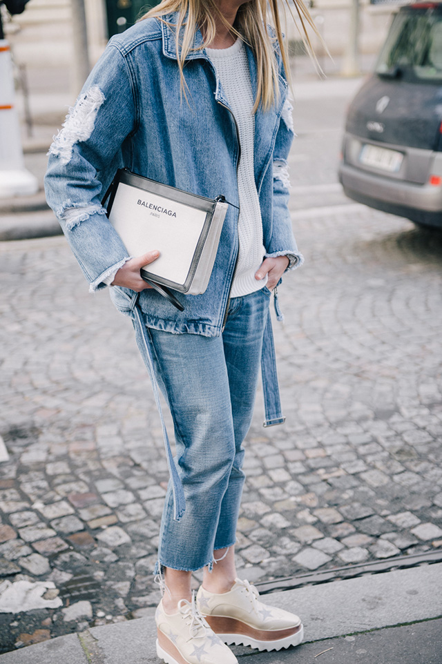 Парисын загварын долоо хоног, намар-өвөл 2016: Street style. Гуравдугаар хэсэг (фото 8)