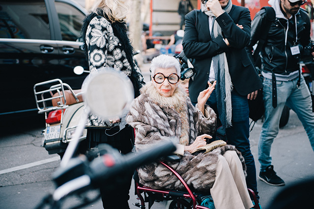 Парисын загварын долоо хоног, намар-өвөл 2016: Street style. Гуравдугаар хэсэг (фото 7)