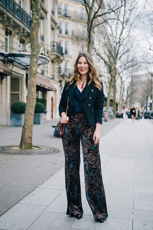 Парисын загварын долоо хоног, намар-өвөл 2016: Street style. Гуравдугаар хэсэг (фото 1)